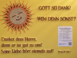 Unser Schaukasten vor der Kirche &raquo; 2018