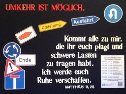 Unser Schaukasten vor der Kirche &raquo; 2019